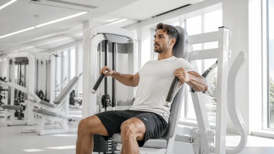 پرامپت عکاسی با چت جی پی تی GPT Image : Ultra-realistic athletic man using a premium… - ساخته‌شده با چت جی پی تی GPT Image