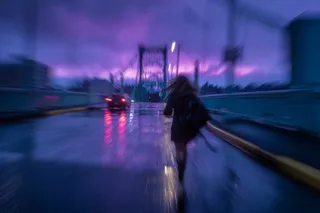 پرامپت عکاسی: A cinematic tracking shot of a Subject… - تصویر 3