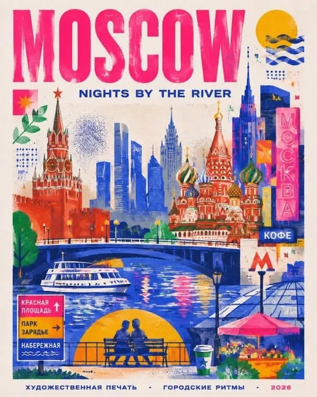 پرامپت طراحی با چت جی پی تی GPT Image : Create a stylish modern travel poster inspired… - تصویر 4، ساخته‌شده با چت جی پی تی…