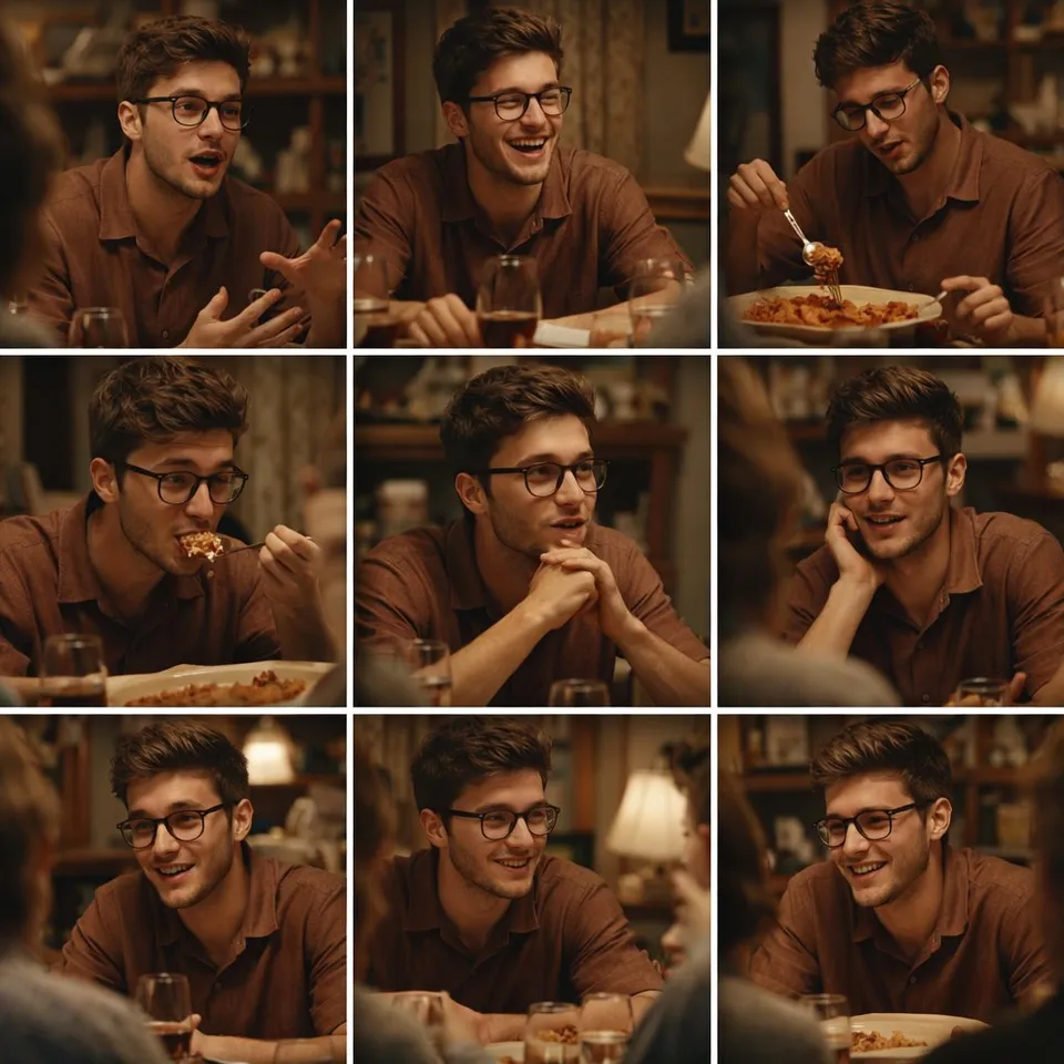 پرامپت لوگو با چت جی پی تی GPT Image : A 3x3 grid storyboard contact sheet comprised… - ساخته‌شده با چت جی پی تی GPT Image