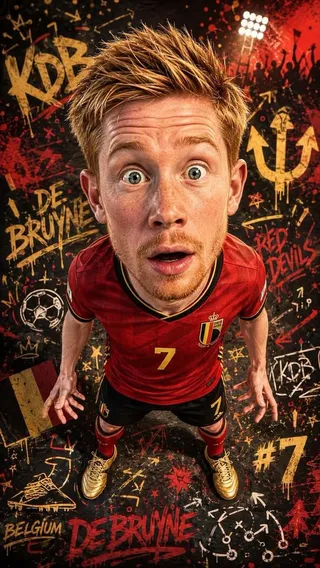 پرامپت طراحی با چت جی پی تی GPT Image : Ultra-detailed caricature sports portrait of a… - تصویر 3، ساخته‌شده با چت جی پی تی…