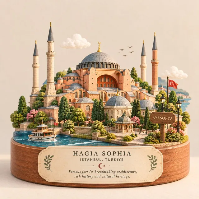 پرامپت سه‌بعدی با چت جی پی تی GPT Image : Create a premium cute miniature 3D diorama of… - تصویر 2، ساخته‌شده با چت جی پی…