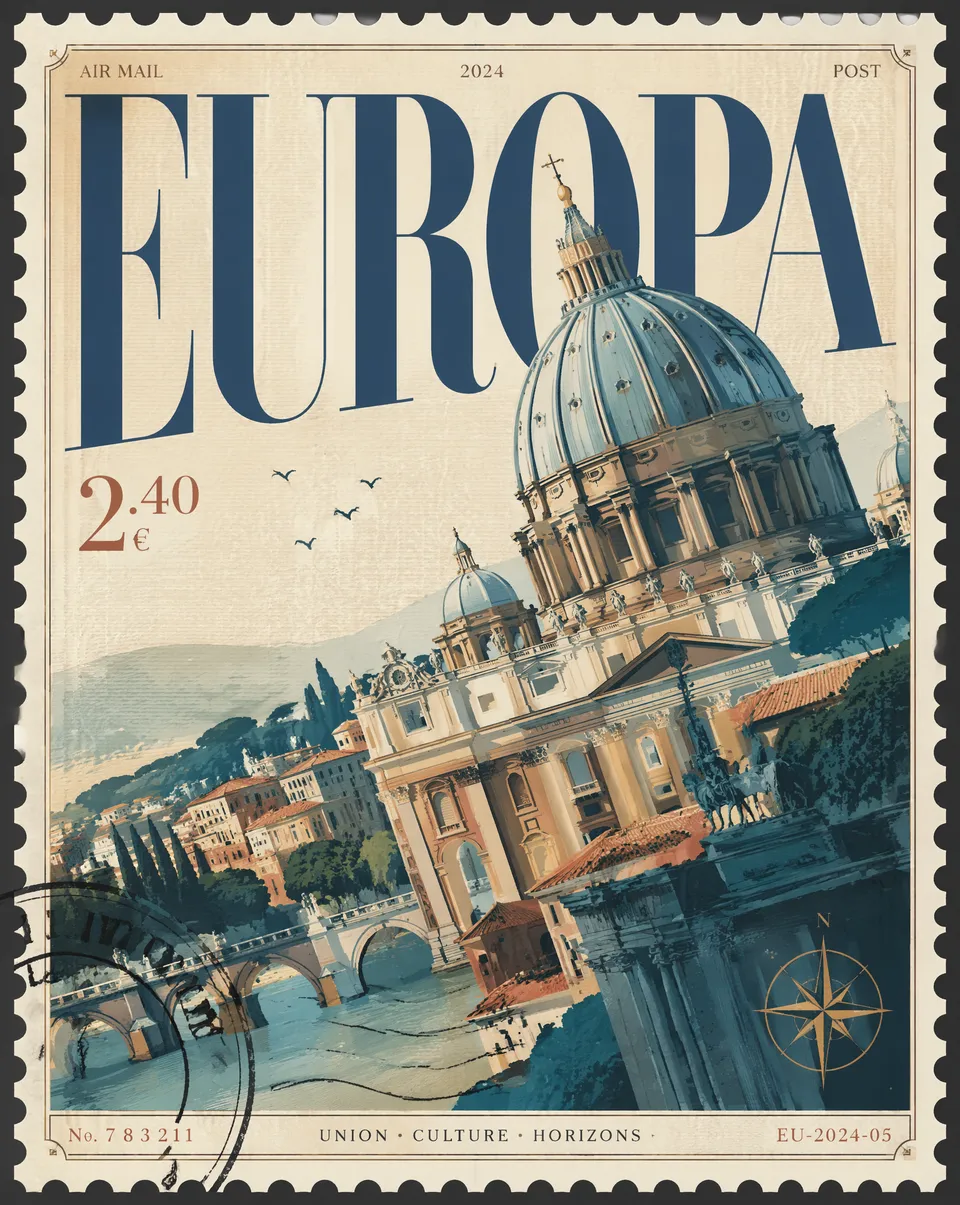 پرامپت پس‌زمینه با چت جی پی تی GPT Image : Design a premium 4:5 collectible postal-stamp… - ساخته‌شده با چت جی پی تی GPT…