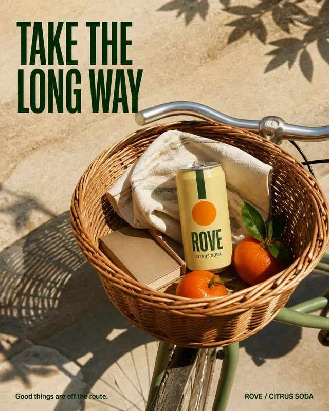 Create a finished vertical 4:5 advertising photograph wit...