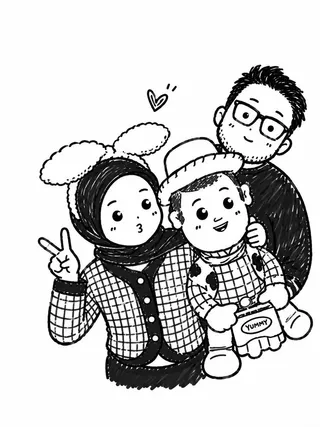 پرامپت سه‌بعدی با چت جی پی تی GPT Image : Turn the uploaded photo into a cute… - تصویر 3، ساخته‌شده با چت جی پی تی GPT Image