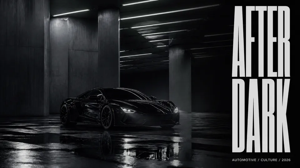 پرامپت پس‌زمینه با چت جی پی تی GPT Image : Black exotic supercar parked alone inside an… - ساخته‌شده با چت جی پی تی GPT Image