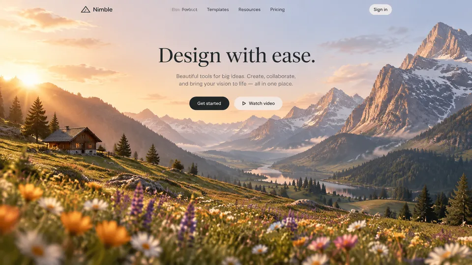 پرامپت لوگو با چت جی پی تی GPT Image : A polished landing-page hero overlays… - ساخته‌شده با چت جی پی تی GPT Image