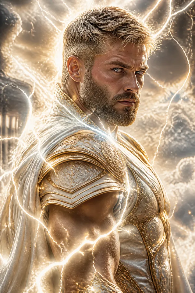 "Ultra-realistic cinematic fantasy portrait of a powerful...