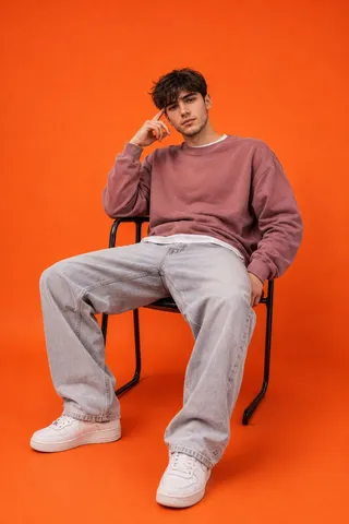 پرامپت عکاسی با چت جی پی تی GPT Image : 2:3 vertical menswear editorial, young male… - ساخته‌شده با چت جی پی تی GPT Image